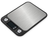 Digital Kitchen Scale Weighing Food Coffee Balance Smart Electronic Digital Scales Stainless Steel Design for Cooking and Baking