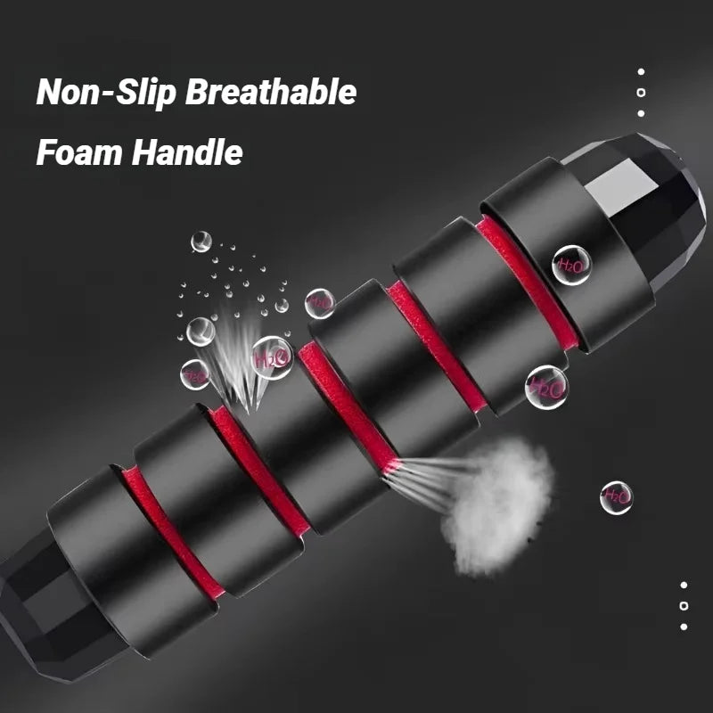 The New Jump Rope Steel Wire Skipping Exercise Adjustable Jumping Fitness Workout Training Home Sport Equipment Tangle-Free