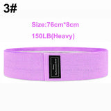 COYOCO Pull Strap Set Fabric Booty Bands Hip Circle Elastic Fitness Expander for Home Workouts Glute Legs Strength Training