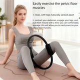 Pilates Ring Elastic Yoga Fitness Circle Home Gym Resistance Exercise Tool for Women Yoga Pilates Ring YJQ01