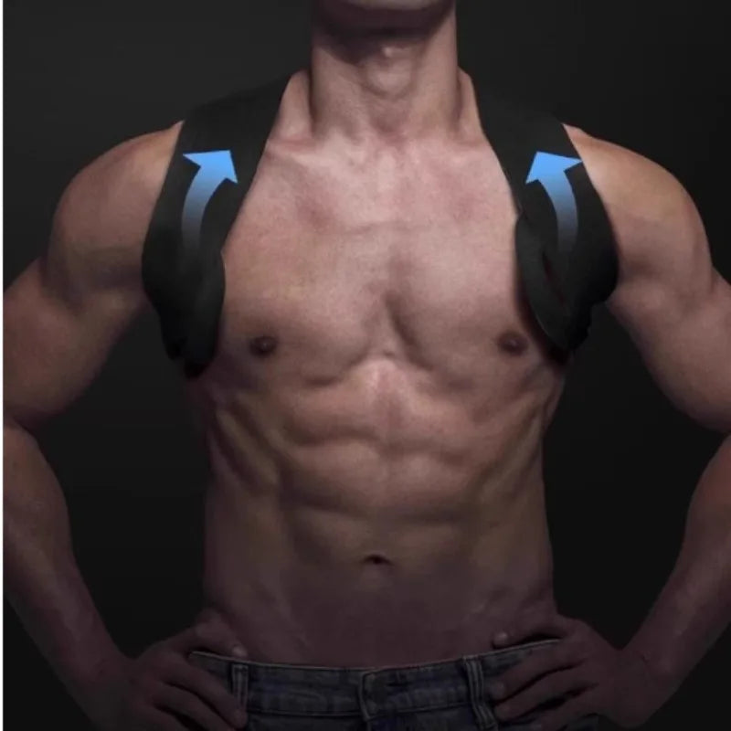 Adjustable Back Brace - Posture Corrector for Men & Women,Anti-Hunchback Support Belt for Sitting&Standing,Orthopedic Upper Back