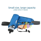 Sports Waist Bag With Water Bottle Holder Waterproof Running Phone Belt Bag For Men Women Outdoor Gym Cycling Hiking Fanny Pack