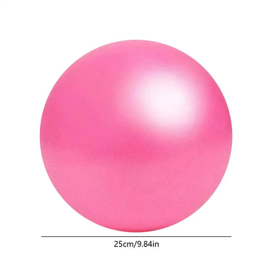 Yoga Ball 5.9 & 9.8 Inch PVC Balance Core Trainer Anti-Burst Pilates Fitness Ball For Home Gym Office Yoga Dance Meditation