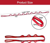 Yoga Fitness Belts Stretch Daisy Chains Extension Straps Durable Adjustable for Dance Outdoor Swing/Yoga Hammock/Climbing
