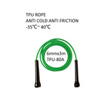 NEVERTOOLATE  EXTRA LONG 3.2 METERS 14cm abs handle boxing speed 5mm Soft PVC Jump skip Rope Tangle Free Skipping Fitness