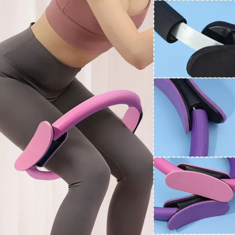 Yoga Fitness Ring Pilates Ring Women Girl Exercise Home Resistance Elasticity Yoga Gym Workout Pilates Circle Yoga Circle