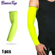 BraceTop 1 PC Sport Arm Compression Sleeve Basketball Cycling Arm Warmer Fitness Running UV Protection Volleyball Sunscreen Band