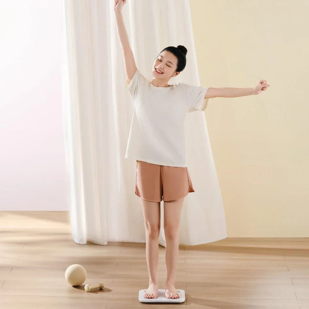Mijia Body Fat Scale S400 Bluetooth5.0 Smart Home Body Composition Scale Max 150KG LED Display Dual Frequency Measurement