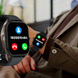 2.01'' Smartwatches Fitness Tracker Blood Pressure Monitor BT Call Sports Wrist Smart Watches for Men Women 2026 Android Phones