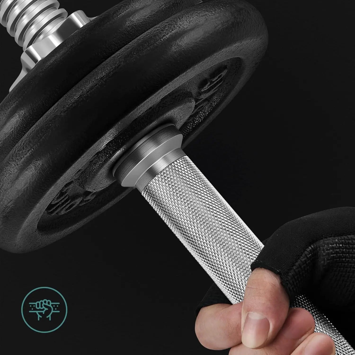 SONGMICS Dumbbell SYL20/30/40T cast iron dumbbell set 20/30/40 kg adjustable
