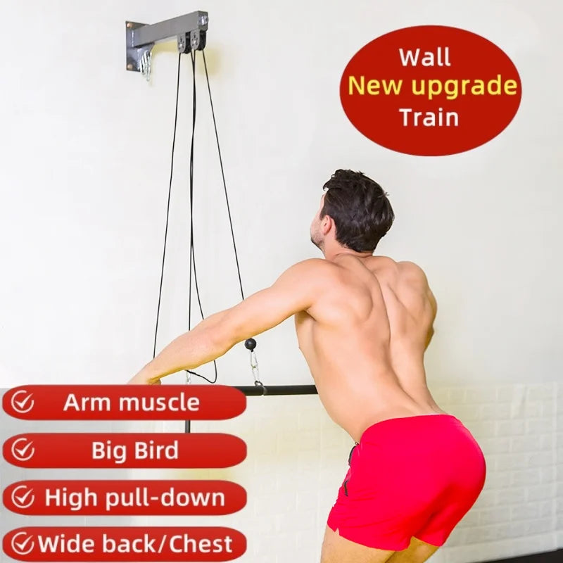 Gantry Frame fitness equipment set combination home high pull-down large bird back chest and triceps muscles training