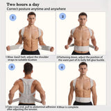 Adjustable Unisex Posture Corrector Brace,Stop Slouching,Back Alignment And Clavicle Support,Hunchback Correction Belt