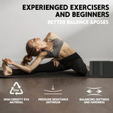 2PCS Gym Foam Brick Training Exercise Fitness Equipment Dance Yoga Auxiliary Tool Stretching Body Shaping EVA Yoga Blocks