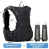 NEWBOLER 8L Outdoor Trail Running Backpack Ultralight Women Men Run Race Hydration Vest Marathon Bike Bag for Marathon Hiking