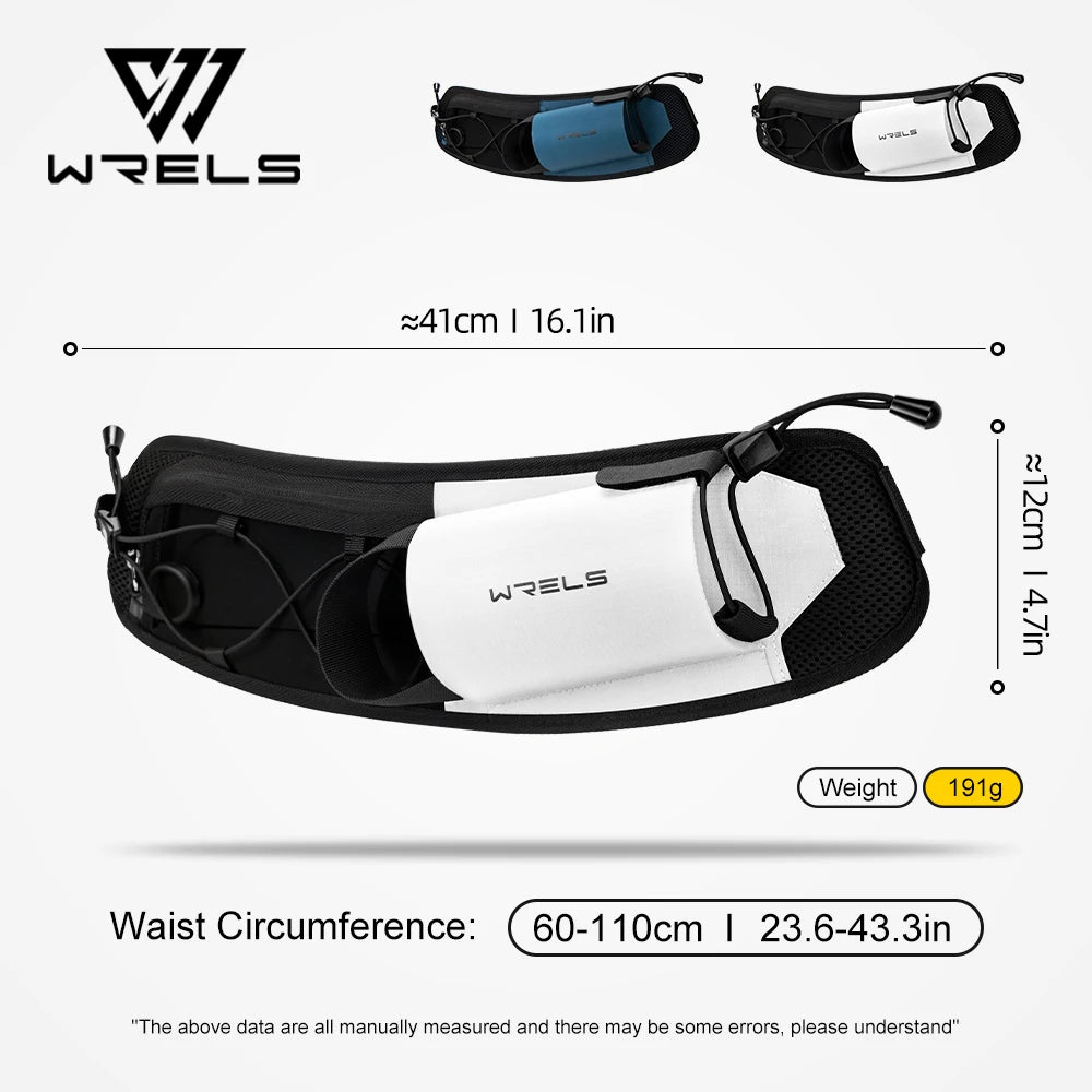 Running Waist Bag Lightweight Hydration Sport Belt Bag Adjustable Hiking Cycling Bottle Bag Fanny Pack Trail Running Bag