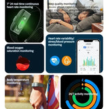 Smart Bracelet Heart Rate Blood Pressure Monitor Pedometer Waterproof Sport Fitness Tracker Men Women 2208A Electronic Bracelet