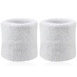 2Pcs Wrist Sweatband Tennis Sports Wristband Volleyball Gym Elastic Brace Support Sweat Band Towel Bracelet Quick Dry Sweatband