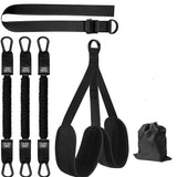 Yoga Pilates Stick Resistance Bands Set Portable Pilates Bar Full-Body Workout Kit Home Gym Strength Training Exercise Equipment