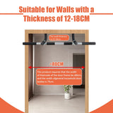 New Hot-Selling Home Fitness Pull-Up Equipment, Indoor Horizontal Bar, Fitness Equipment, Suitable for Men's Bodybuilding and Shaping, Exercises Chest, Arm, and Shoulder Strength, Suitable for Fitness Enthusiasts to Exercise