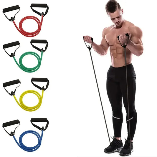 Resistance Bands with Handles – Home Gym Strength Training Set for Women & Men