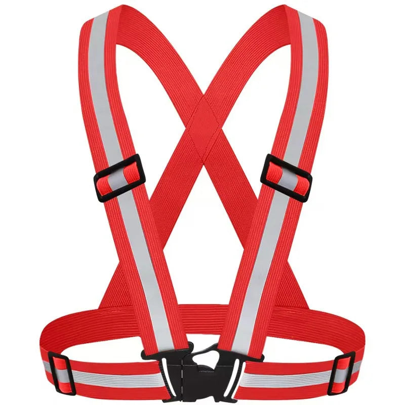 Reflective Safety Vest  - High Visibility Vest Adjustable Straps for Outdoor Jogging, Cycling, Walking and Riding