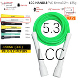 NEVERTOOLATE TPU PVC 10.5FT 3.2m x 5mm PVC  speed double under skip rope jump tricks fitness crossfit CROSSFIT LONG