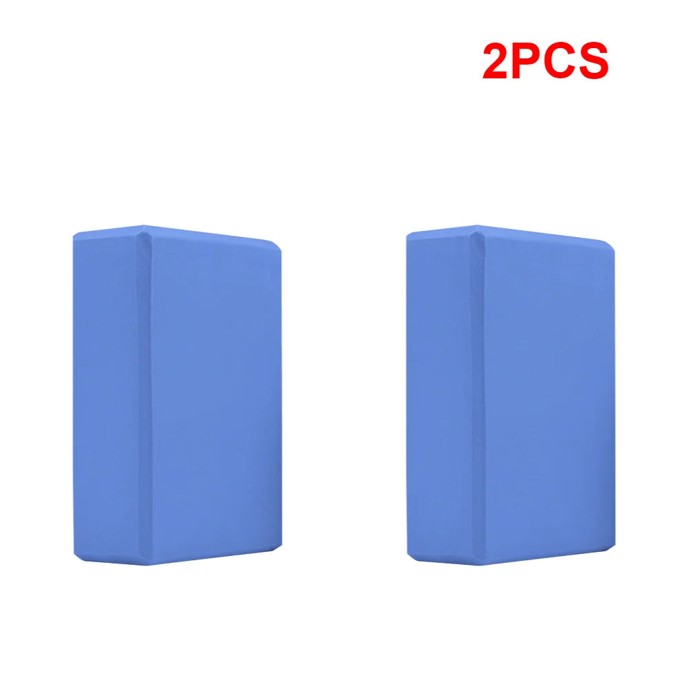 1-5PCS EVA Yoga Building Blocks Cubes Reinforcement Mats Sports Pilates Bricks Exercise Home Exercise Fitness Blocks for Yoga