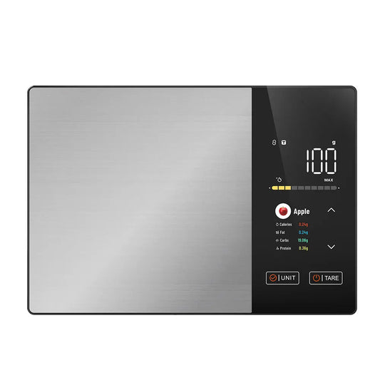 Digital Nutrition Scale Stainless Steel Smart Kitchen Scale Calorie Tracking Support Phone App