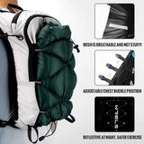 WRELS 8L Running Hydration Vest Backpack Trail Racing Marathon Hiking Fitness Bag Ultralight Backpack Hydration Vest Pack