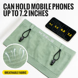 Running Waist Bag Breathable Waist Pack Invisible Lightweight Quick Dry Running Belt Fitness Gym Marathon Bib Number Fanny Pack