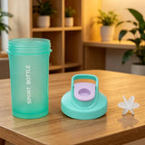 For Gym Outdoor Fitness Sports Stylish Portable Protein Powder Shaker Bottle Leakproof Durable Mixing Cup