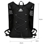 12L Outdoor Cycling Backpack Waterproof UltraLight Water Bag Hydration Pack for Hiking Running MTB Road Bike
