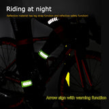 Outdoor Cycling Reflective Leg Rings  Arm Ankle Leg Safety Bands for Cycling Adjustable for Night Running Cycling Walking
