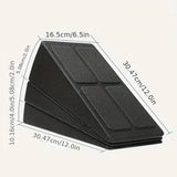 3-Piece Yoga Foam Wedge Anti Slip Wedge Block Leg Stretcher And Fascia Stretcher, Used To Improve Leg Strength Treatment