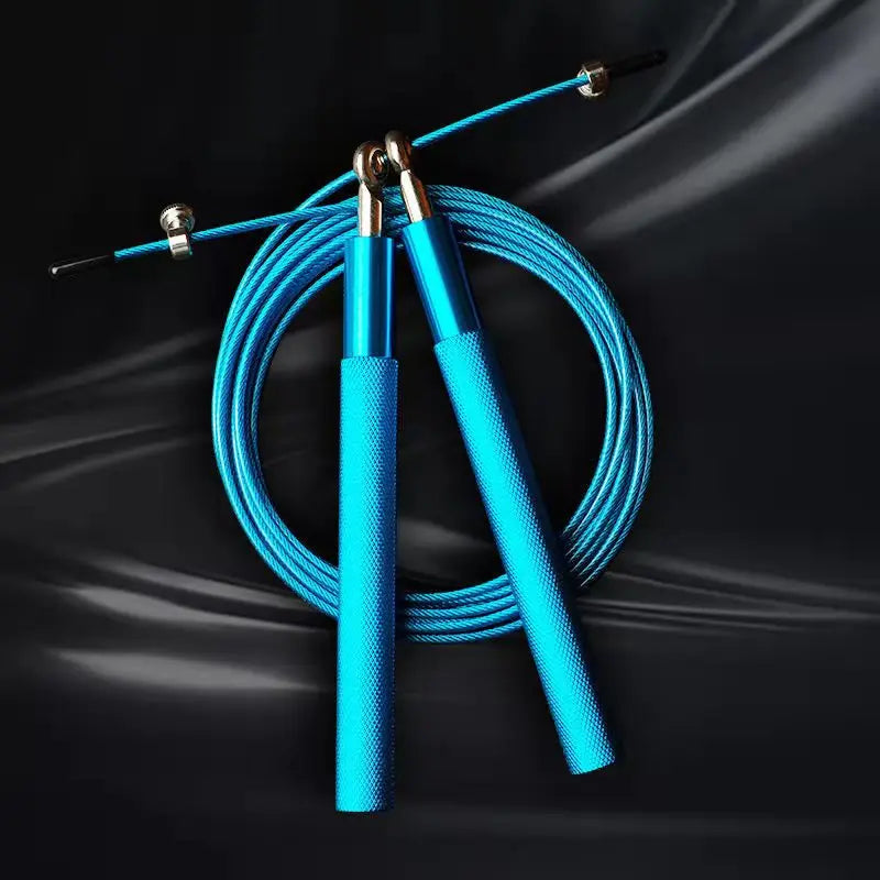 Men Women Speed Jump Rope Kids Skipping Rope Gym Workout Equipment Steel Wire Bearing Adjustable Fitness MMA Training