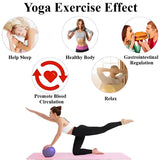 25cm Yoga Ball Gym Indoor Core Training Pilates Sport Fitness Yoga Ball Anti Burst and Slip Resistant Balls Balance Exercise