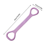 Yoga Fitness Elastic Rope Silicone Resistance Band Arm Back Shoulder Workout Gym Sports Exercise Strap Home Fitness Accessories