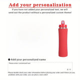 Personalized Insulated Stainless Steel Water Bottle with Straw - Engraved Fitness/Cycling Bottle, Perfect Gift for Men & Women