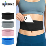 Seamless Invisible Running Waist Belt Bag Gym Bags Lightweight Invisible Mobile Phone Bags Portable Elastic Run Cycling Bag