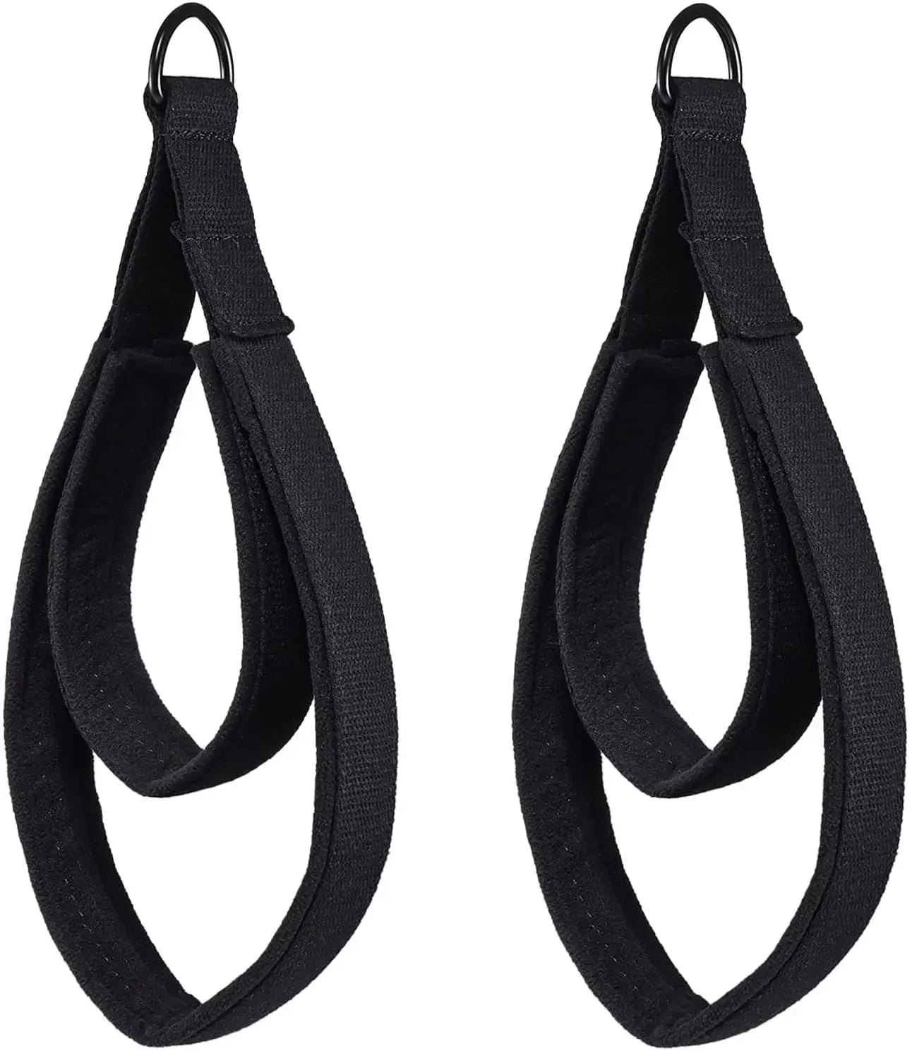 1PC Double Ring Elastic Yoga Pilates Bed Exercise Accessory Ankle Buckle Pilates Stretch Strap Resistance Band Elastic Cord