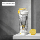 Premium Electric Protein Shaker Bottle Portable Mixer Cup USB Rechargeable Shaker Cups for Protein Shakes Sports Fitness Cup New