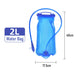 2L water bag