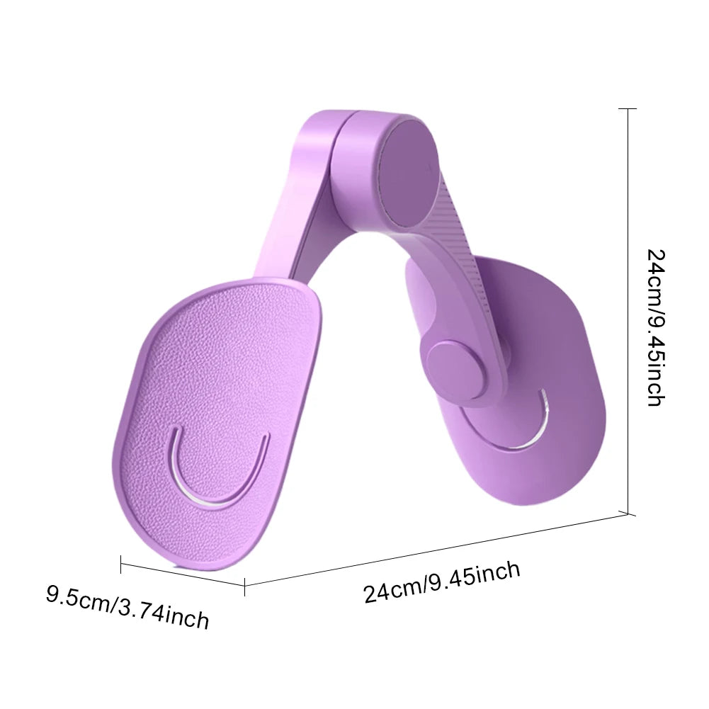Pelvic Floor Muscle Trainer Pelvic Floor Strengthener 360 Degree Adjustment Ergonomic Thigh Exerciser Non Slip Fitness Supplies