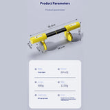 Pelvic Floor Muscle Inner Thigh Exerciser Arm Trainer Thigh Trainer 2-in-1 Leg Clamp Trainer for Leg/Arm/ Hip Shaping Women