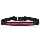 Adjustable Running Waist Pack Double Pocket Waterproof Phone Belt Nylon Small Bag Traveling Cycling Hiking Sport Gym Fanny Pouch