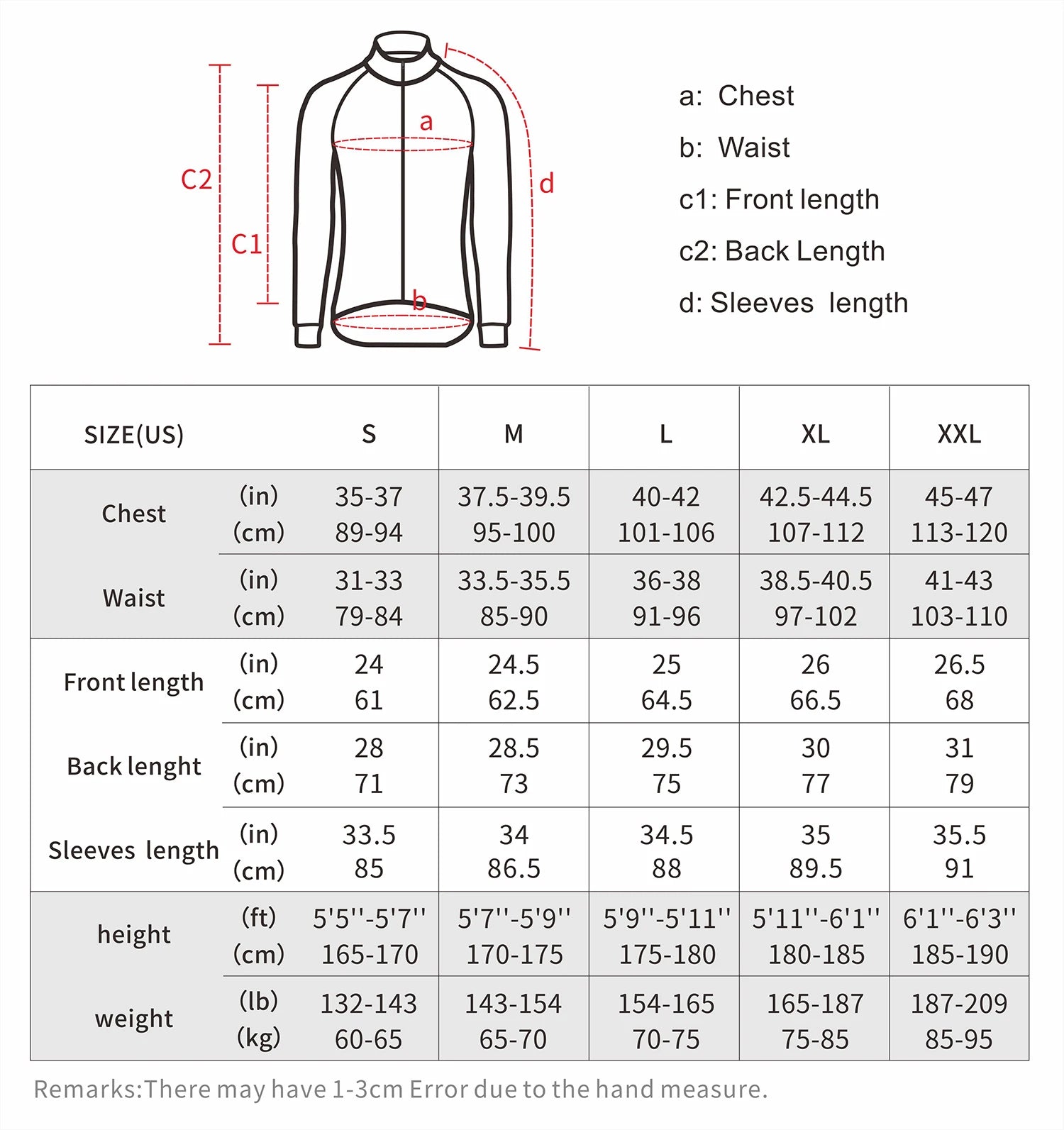 ARSUXEO Men's Winter Warm Cycling Jacket Windproof Thermal Fleece Breathable Waterproof Reflective Breathable MTB Clothing 20B