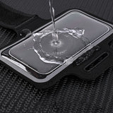 HAISSKY Elastic Running Sport Armbands For iPhone 17 16 15 14 13 12 Pro Max 15 Plus Ultra-thin Phone Arm Bag For Samsung S25