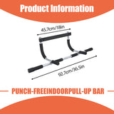 New Hot-Selling Home Fitness Pull-Up Equipment, Indoor Horizontal Bar, Fitness Equipment, Suitable for Men's Bodybuilding and Shaping, Exercises Chest, Arm, and Shoulder Strength, Suitable for Fitness Enthusiasts to Exercise