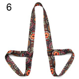 Nylon Colorful Straps Yoga Mat Strap Belt Adjustable Sports Sling Shoulder Carry Strap Belt Exercise Stretch Elastic Yoga Belt