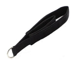 1PC Double Ring Elastic Yoga Pilates Bed Exercise Accessory Ankle Buckle Pilates Stretch Strap Resistance Band Elastic Cord